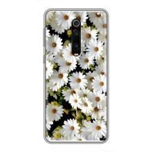 Чехол с ромашками на Xiaomi Redmi K20 – Рамка в ромашках