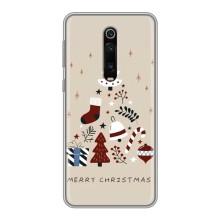 Чохол Санта Клаус для Xiaomi Redmi K20 – Merry Christmas