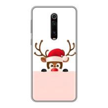 Чохол Санта Клаус для Xiaomi Redmi K20 – Оленя