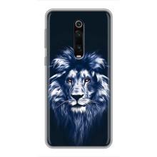 Чехол со Львом для Xiaomi Redmi K20 (VPrint) (Синий Лев)