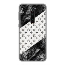 Чехол Стиль Louis Vuitton на Xiaomi Redmi K20 (LV на белом)