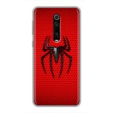 Чехол Супергерой Человека Паука на Xiaomi Redmi K20 – Паук марвел