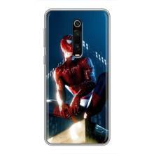 Чехол Супергерой Человека Паука на Xiaomi Redmi K20 – Паук на доме