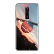 Чехол (ТПУ) с планетами на Xiaomi Redmi K20 – Сатурн