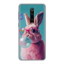 Чохол з принтом стильні тварини для Xiaomi Redmi K20:

				 українськими літерами: Ксіаомі Редмі К20 (Кролик в окулярах)