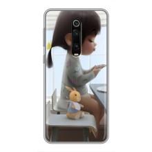 Девчачий Чехол для Xiaomi Redmi K20 – Девочка с игрушкой