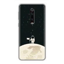 Космические Чехлы для Сяоми Редми К20 (VPrint) (На луне)