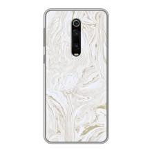 Мраморный чехол на Xiaomi Redmi K20 (VPrint) (Белый мрамор)