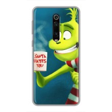 Різдвяні Чохли для Xiaomi Redmi K20 (VPrint) (Зелений Грінч)