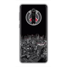 Силиконовые Чехлы принт Футбол на Xiaomi Redmi K20 – PSG