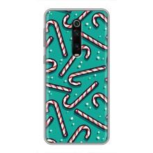 Силіконовий бампер на різдво для Xiaomi Redmi K20 (Льодяники)
