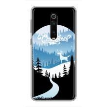 Силіконовий бампер на різдво для Xiaomi Redmi K20 (Різдвяний Олень)