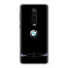 Силиконовый бампер с картинкой машины на Xiaomi Redmi K20 – Черный BMW