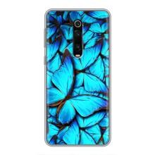 Силиконовый бампер с картинкой животных для Xiaomi Redmi K20 – Крылья бабочек