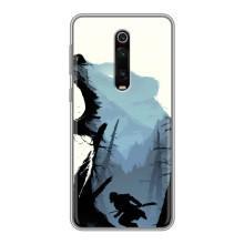 Силиконовый бампер с картинкой животных для Xiaomi Redmi K20 – Медведь и лес