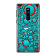 Силиконовый Чехол на Xiaomi Redmi K20 с картинкой Nike – Найк зеленый