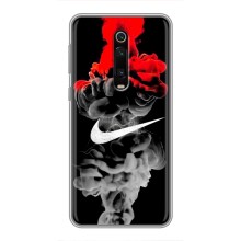 Силиконовый Чехол на Xiaomi Redmi K20 с картинкой Nike – Nike дым