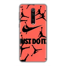 Силиконовый Чехол Nike Air Jordan на Редми К20 – Just Do It