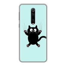 Силіконовий чохол з котиком для Xiaomi Redmi K20 – Падаючий кіт