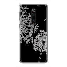 Силиконовый Чехол с одуванчиками на Xiaomi Redmi K20 – Одуванчики