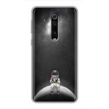 Силиконовый Чехол с принтом "Космонавты" на Xiaomi Redmi K20 – Космонавт романтик