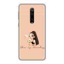 Силіконовый Чохол на Xiaomi Redmi K20 з картинкой Модных девушек – З собакою