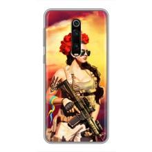 ЗСУ Чехлы (TPU) для Xiaomi Redmi K20 (Женщина солдат)