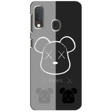 Чехлы для Samsung A20e - Bearbrick Louis Vuitton (PREMIUMPrint) (БеарБрик глаза)