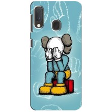 Чехлы для Samsung A20e - Bearbrick Louis Vuitton (PREMIUMPrint) (Плач Bearbrick)