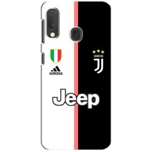 Чехлы для Samsung A20e (VPrint) - Футбольные клубы (Juventus)