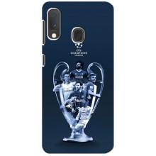 Чехлы для Samsung A20e (VPrint) - Футбольные клубы (Кубок ЛЧ)