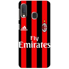 Чехлы для Samsung A20e (VPrint) - Футбольные клубы (Milan)