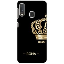 Чехлы для Samsung A20e (VPrint) - Футбольные клубы (Roma)