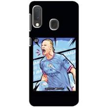 Чохли з футболістом Ерлінг Холанд для Samsung A20e (AlphaPrint) – гол Ерлінг Холанд