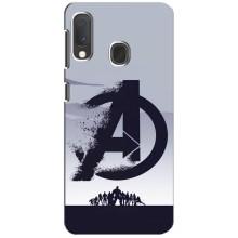 Чохли з героями Марвел Samsung A20e (VPrint)