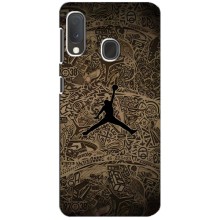 Чохли для Samsung A20e - з картинкою JORDAN (AlphaPrint) (Logo Jordan)