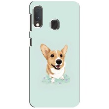 Чохли з собаками для Samsung A20e (VPrint) (Коргі)