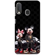 Чехол Disney Mouse Samsung A20e (PREMIUMPrint) (Семья Маусов)