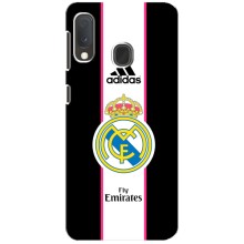 Чехол для Samsung A20e с принтом (Лого Real Madrid)