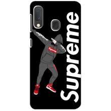 Чеохол для Samsung A20e з картинкою Supreme (AlphaPrint)
