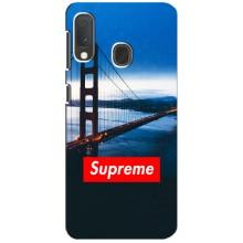 Чеохол для Samsung A20e з картинкою Supreme (AlphaPrint)