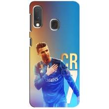 Чехол Криштиану Роналду для Samsung A20e (AlphaPrint) (CR7 Real)