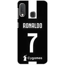 Чехол Криштиану Роналду для Samsung A20e (AlphaPrint) (RONALDO 7)