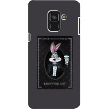 Брендновые Чехлы для Samsung A8 Plus, A8 Plus 2018, A730F - (PREMIUMPrint) (Бакс Бани LV)