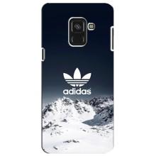 Чехлы Адидас для Samsung A8 Plus,  A730F (AlphaPrint) – Адидас в горах