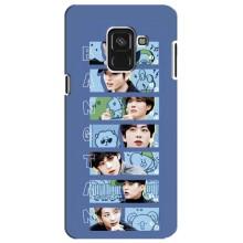 Чехлы BTS для Samsung A8 Plus,  A730F (AlphaPrint)