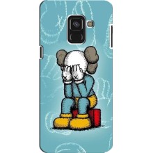 Чехлы для Samsung A8 Plus, A8 Plus 2018, A730F - Bearbrick Louis Vuitton (PREMIUMPrint) (Плач Bearbrick)