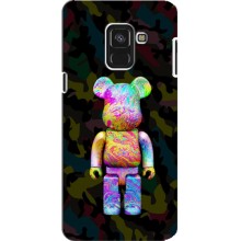 Чехлы для Samsung A8 Plus, A8 Plus 2018, A730F - Bearbrick Louis Vuitton (PREMIUMPrint) (Яркий Bearbrick)