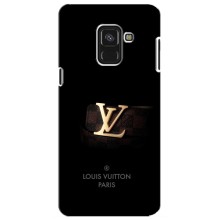 Чехлы Луи Витон для Samsung A8 Plus, A8 Plus 2018, A730F (AlphaPrint - LOUIS VUITTON) (ремешок LV)