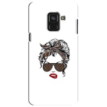 Чехлы Луи Витон для Samsung A8 Plus, A8 Plus 2018, A730F (AlphaPrint - LOUIS VUITTON) (стильная с луи витон)